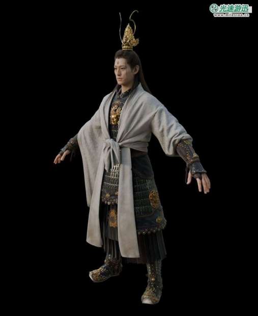 《黑神话》二郎神3D模型欣赏 很酷帅实力强大