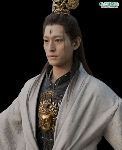 《黑神话》二郎神3D模型欣赏 很酷帅实力强大