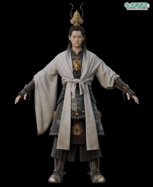 《黑神话》二郎神3D模型欣赏 很酷帅实力强大