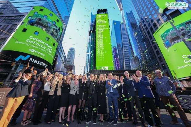 NVIDIA GeForce 256问世25周年 纳斯达克官方庆祝