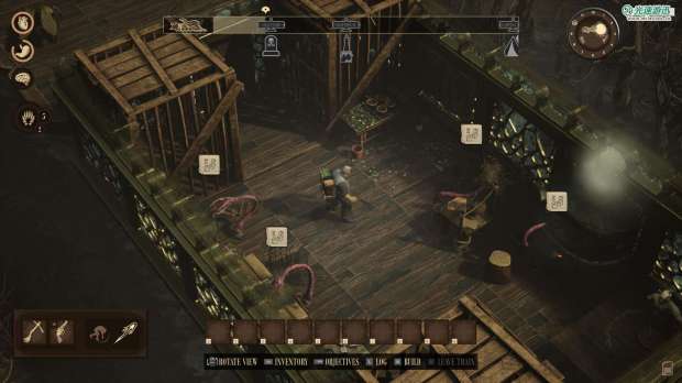克苏鲁风格多人生存建造游戏《海斯特拉的铁路之神》现已上线Steam平台