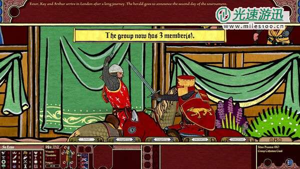 《圆桌传奇》Steam上线 中世纪骑士物语RPG